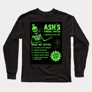 halloween funeral parties Long Sleeve T-Shirt